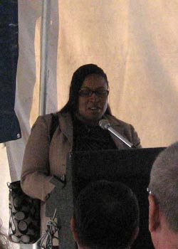City Council President Lovely Warren